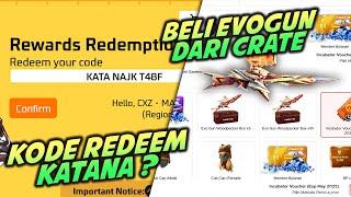  KODE REDEEM KATANA GINGERBREAD??? CARA BELI EVOGUN DI KIOSGAMER !! REVIEW BUNDLE NINJA HIJAU