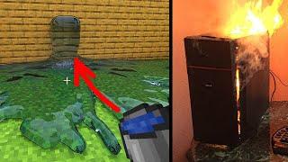 realistic minecraft vs pc