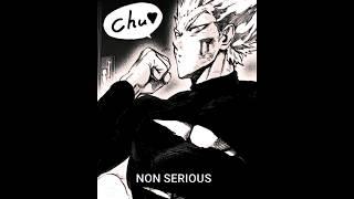 NON SERIOUS X SERIOUS OPM MANGÁ EDIT #youtubeshorts #onepunchman #foryou