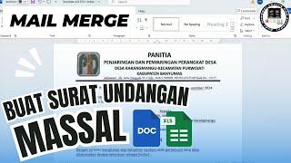 Cara Membuat Undangan Massal Mail Merge Microsoft Word