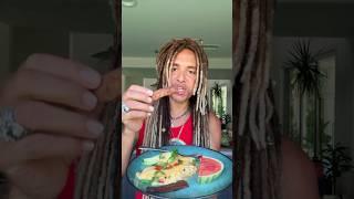 Vegan breakfast. Would you try? #familyvlog #veganreceipes #VeganBreakfast #VeganEgg ￼￼