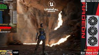 Unreal Engine 5 Lumens Lighting Demo Epic Settings 4K | RX 7900 XTX | R7 5800X 3D