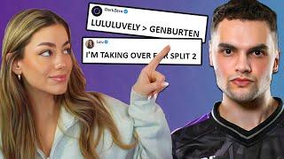 I'm Replacing Genburten in DarkZero | LuluLuvely Apex Legends