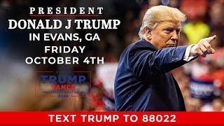 LIVE: President Trump in Evans, GA