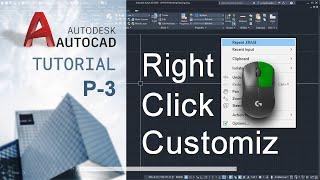 AutoCAD Right Click Customization