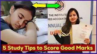 How I Studied for my Exams | AIR 1 Study Tips and Tricks | CA Nandini Agrawal