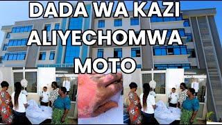 BMG TV: Dada wa kazi aliyechomwa moto aendelea kupata nafuu