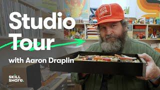 Aaron Draplin's Backyard Studio Tour