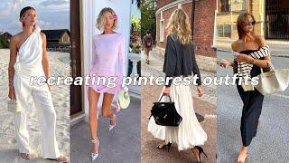 Recreating Pinterest Outfits | Summer 2023