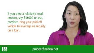 Smart Money Club: Borrowing to Pay off Your Tax Debt