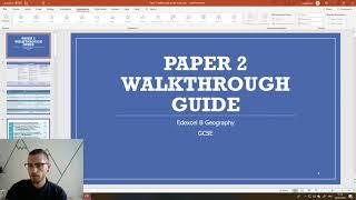 Edexcel B Geography Paper 2 Walkthrough Part 1