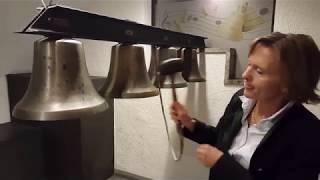 Learning about bells at the Grassmayr Bell Foundry museum