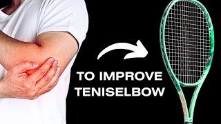 6 tennisrackets to IMPROVE tennis elbow