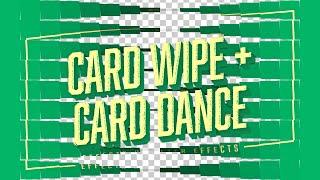 Card Wipe + Card Dance & Holograms | Effects of After Effects