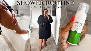 Plus Size Feminine Hygiene Tips | My Shower Routine for Soft Skin | FROM HEAD TO CURVE