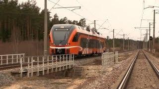 Скоростные испытания Штадлера - В=172-173 км/ч/Stadler FLIRT DMU 2233 speed test: V=172-173 km/h