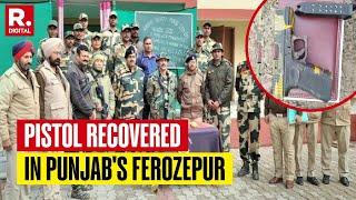 BSF Recovers Pistol Airdropped By Pakistan Drone In Punjab's Ferozepur