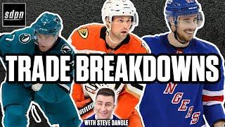 NHL Trade Breakdowns - Dumoulin, Smith, Sturm & More! w/ Steve Dangle