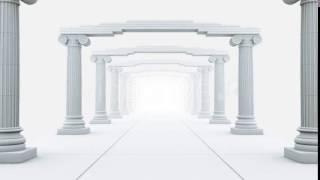 Columns Tunnel | Background Animation Video