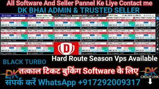 black turbo live booking 9 second hard route confirm booked tatkal software 2024 #gadar #nexus #tez