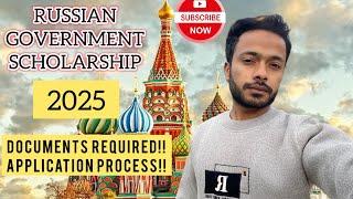 Russian Government Scholarship 2025 | Study in Russia 