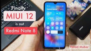 Finally Official MIUI 12 is here for Redmi Note 8 | Full Review + Gaming Test + Installation