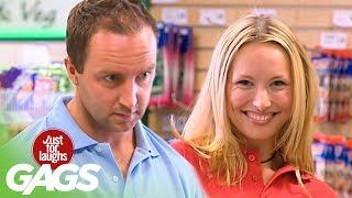 Cashier Flirts with Customers Prank