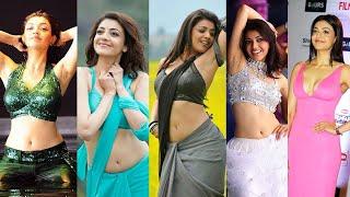 Actress Kajal Agarwal Topless Photoshoot,Kajal Agarwal Oops Moments,Kajal Agarwal Show Her Cleavages