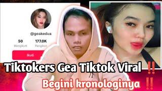 Tiktokers Gea Tiktok Viral ‼️ Begini Kronologinya ‼️