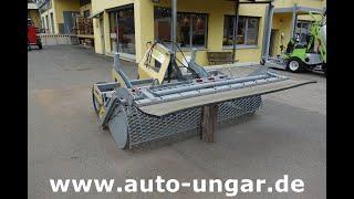 Strandreiniger Sandreiniger gezogen Traktoranbau 250cm Beachcleaner BeachTech www.auto-ungar.de