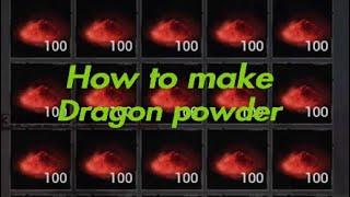 How to make Dragon powder Beginner's Guide Conan Exiles