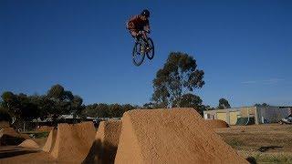 Riding My Backyard Dirt Jumps