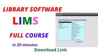 LIMS Library software | Library Automation | Library information and management system