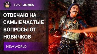 NEW WORLD - ОТВЕТЫ НА ЧАСТЫЕ ВОПРОСЫ ПО ИГРЕ // Гайд для новичков