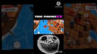 Normal punches VS TOXIC PUNCHES