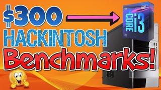 $300 Budget Intel i3-9100 Hackintosh Benchmarks | 2020