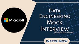 Data Engineering Mock Interview at Top Product Based Companies