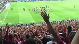 Wales fans Euro 2016 semi final