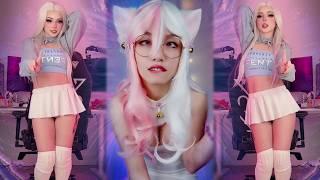 mindspell - hypnotic fusion of TikTok e-girls, trends, bass music, colors, and effects