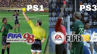 FIFA 98 PS1 Vs FIFA 18 PS3 | Comparison