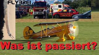 Polizeieinsatz Flugzeugabsturz oder Spielen die nur, ach ja die Feuerwehr war natürlich auch da 