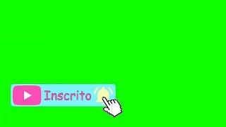 Green Screen Inscreva-se [Botão] Chroma key, Fundo Verde