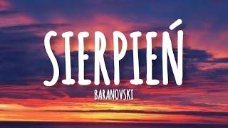 BARANOVSKI - Sierpień (lyrics)