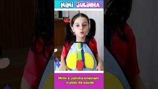 Mimi e Julinha ensinam sobre o corpo Humano para criancas #criança #bebê #saúde #educacional