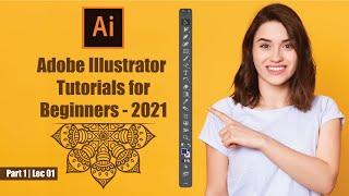 How To Use The Basic Tools in Adobe Illustrator - 2021 | Designic Solutions