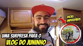 SURPRESA PARA O VLOG DO JUNINHO