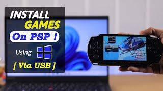 How To Install Games on PSP Using PC [Windows 11]