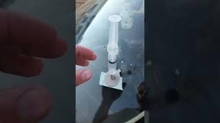 How to use Permatex Windshield Repair Kit #howto #permatex #mechanic #diy #car #glass #fypシ