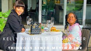 Kelly Khumalo & Senzo Meyiwa's daughter Thingo has impressive soccer skills | Mzansi Shakers