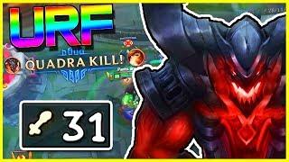 APOCALYPTIC MASSACRE NEW DARKIN KAYN URF MODE! (FULL LETHALITY)